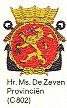 Wapenschild Hr. Ms. De Zeven Provinciën
