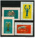 De Nieuw-Guinea postzegels die toen in gebruik waren