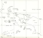 Kaart voormalig Nederlands Nieuw-Guinea