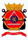 Het wapenschild van de Directie Materieel Koninklijke Marine.