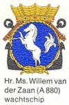 Wapenschild Hr. Ms. Willem van der Zaan