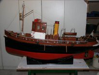 Model second Pampus ship.