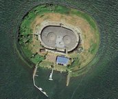 Aerial view of Pampus Aug. 2015